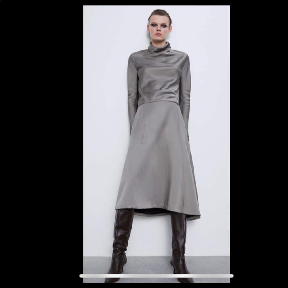 Zara cape skirt and draped top set